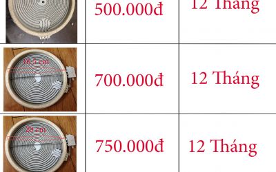 Sửa bếp hồng ngoại lỗi ,E7,E8,E9