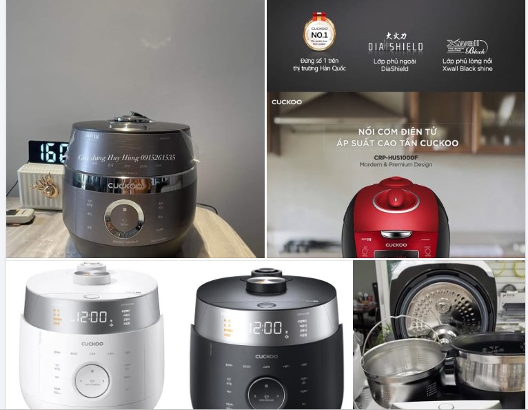 Sửa nồi cơm điện cuckoo Hàn Quốc
