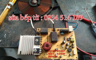 Hướng dẫn cách sửa bếp từ Media cảm ứng chập, nổ