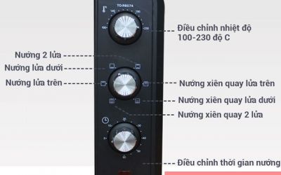 Hướng dẫn cách sử dụng lò nướng sanyo an toàn hiệu quả