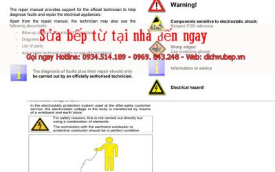 Giải thích biểu tượng cảnh bếp bếp từ Châu Âu - Đức Phần 2