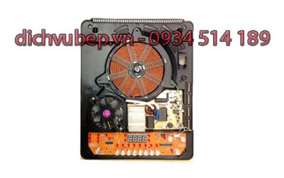 Sửa bếp từ cắm điện có đèn nhưng không bấm được