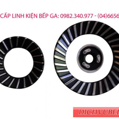 Bộ 1mâm sen lớn 1 sen nhỏ 1 đầu hâm chia lửa Rinnai 6 &amp; 7 Slim