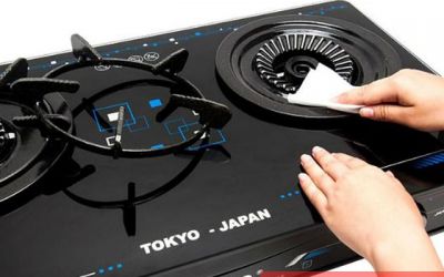 Hướng dẫn cách vệ sinh bếp gas âm sạch sẽ nhanh nhất